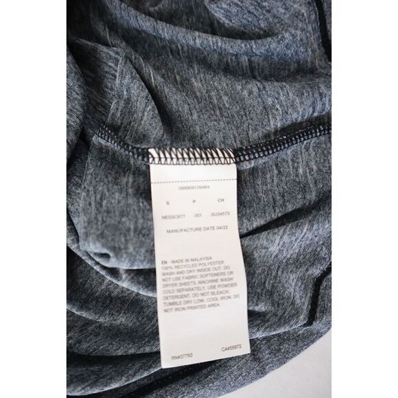 Nike Swim NESSC677 Men's Sz S Gray Heather Dri-FIT Hydroguard UPF 40+ S/S Shirt - Picture 8 of 8